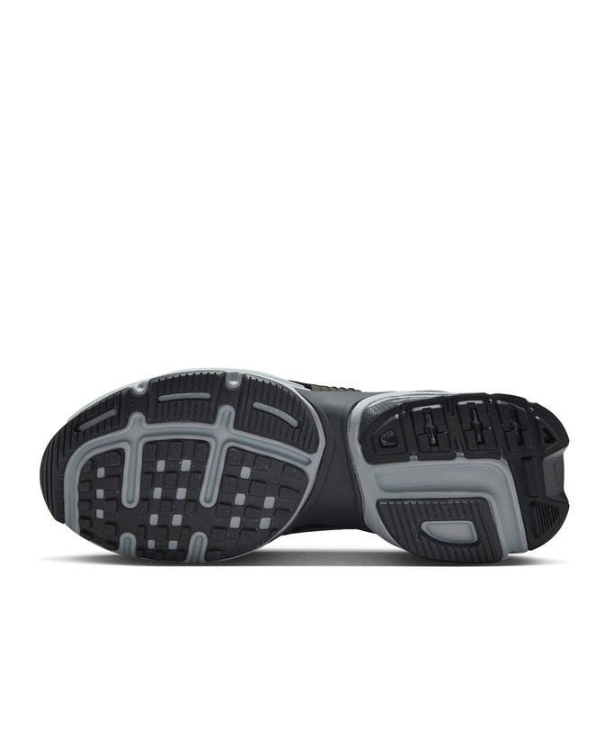 کفش زنانه نایک V2K مشکی نقره ای – نمای کفی و زیره کفش